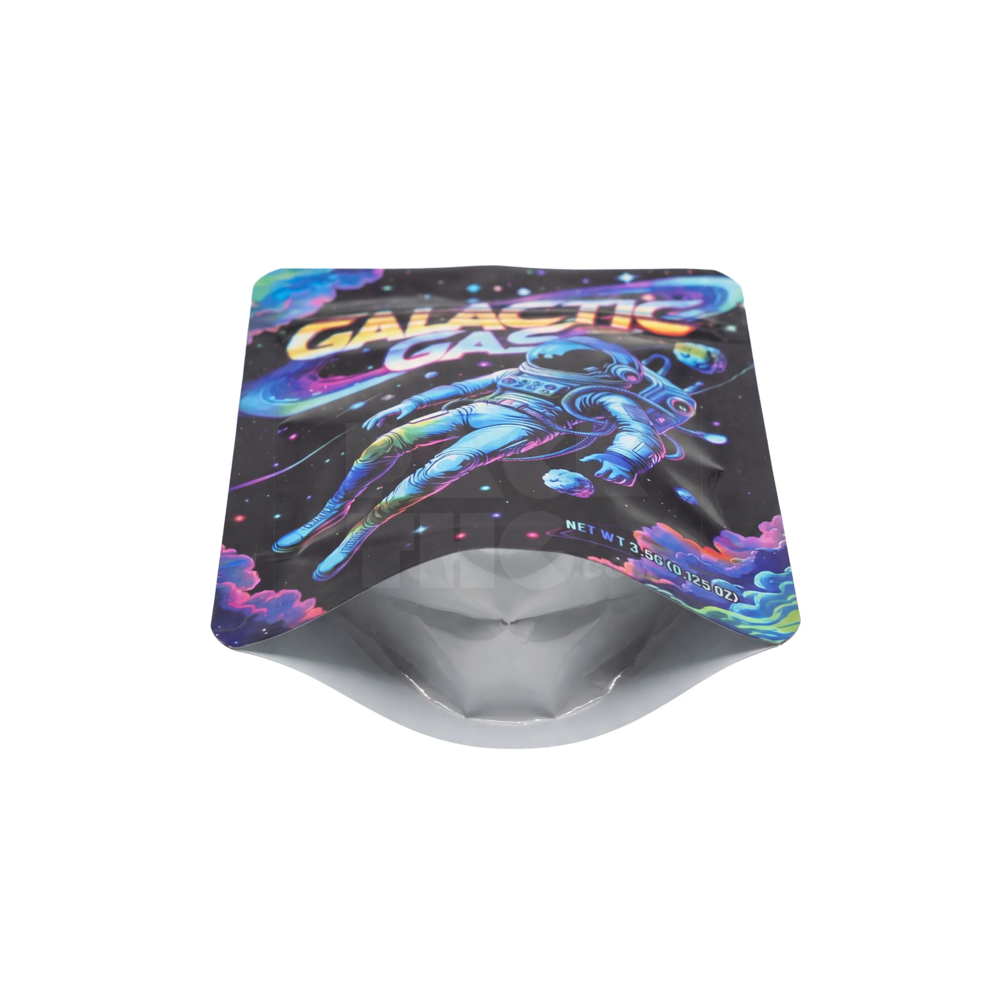 3.5 Grams Galactic Gas Mylar Bags (100 Count / Case)