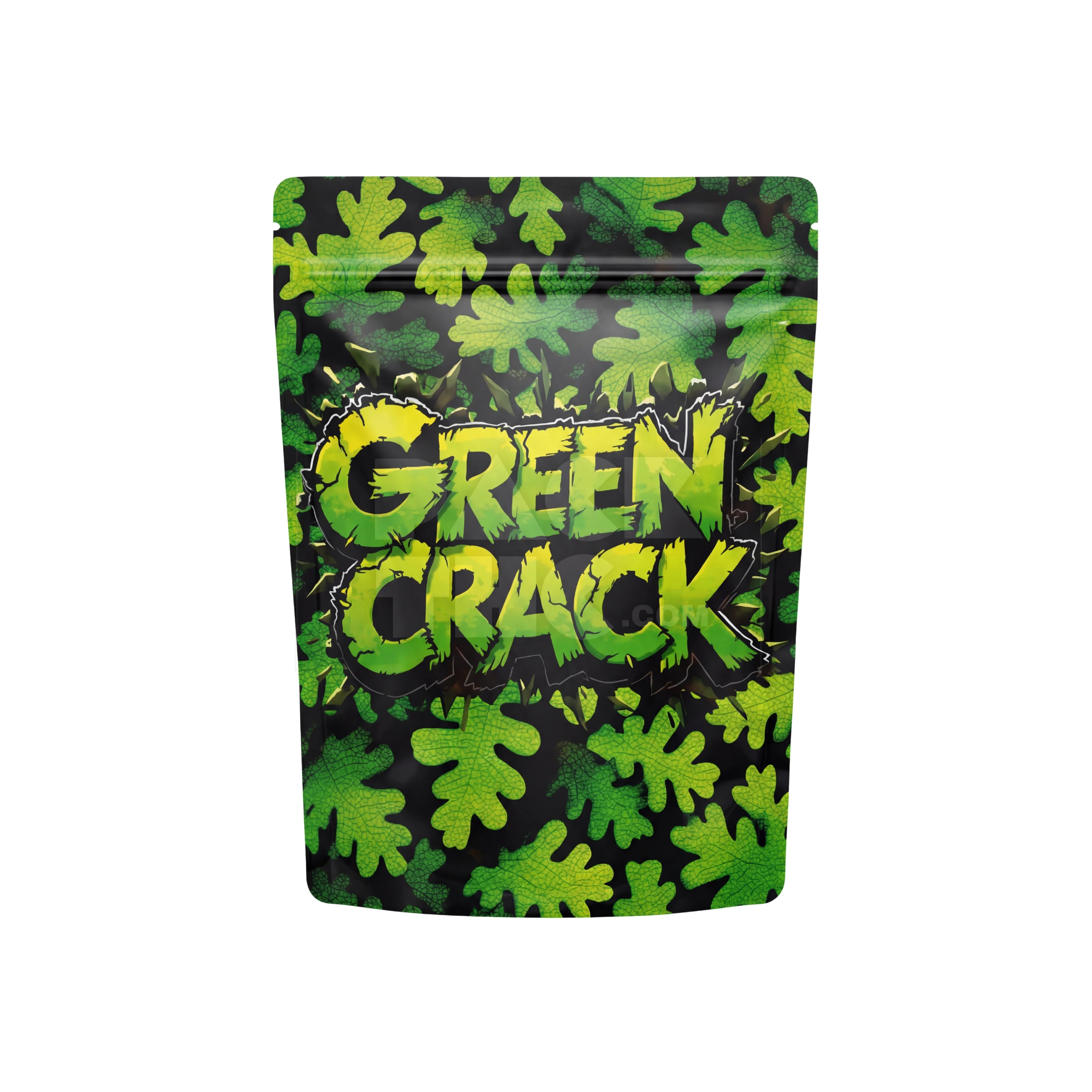 3.5 Grams Green Crack Mylar Bags (100 Count / Case)