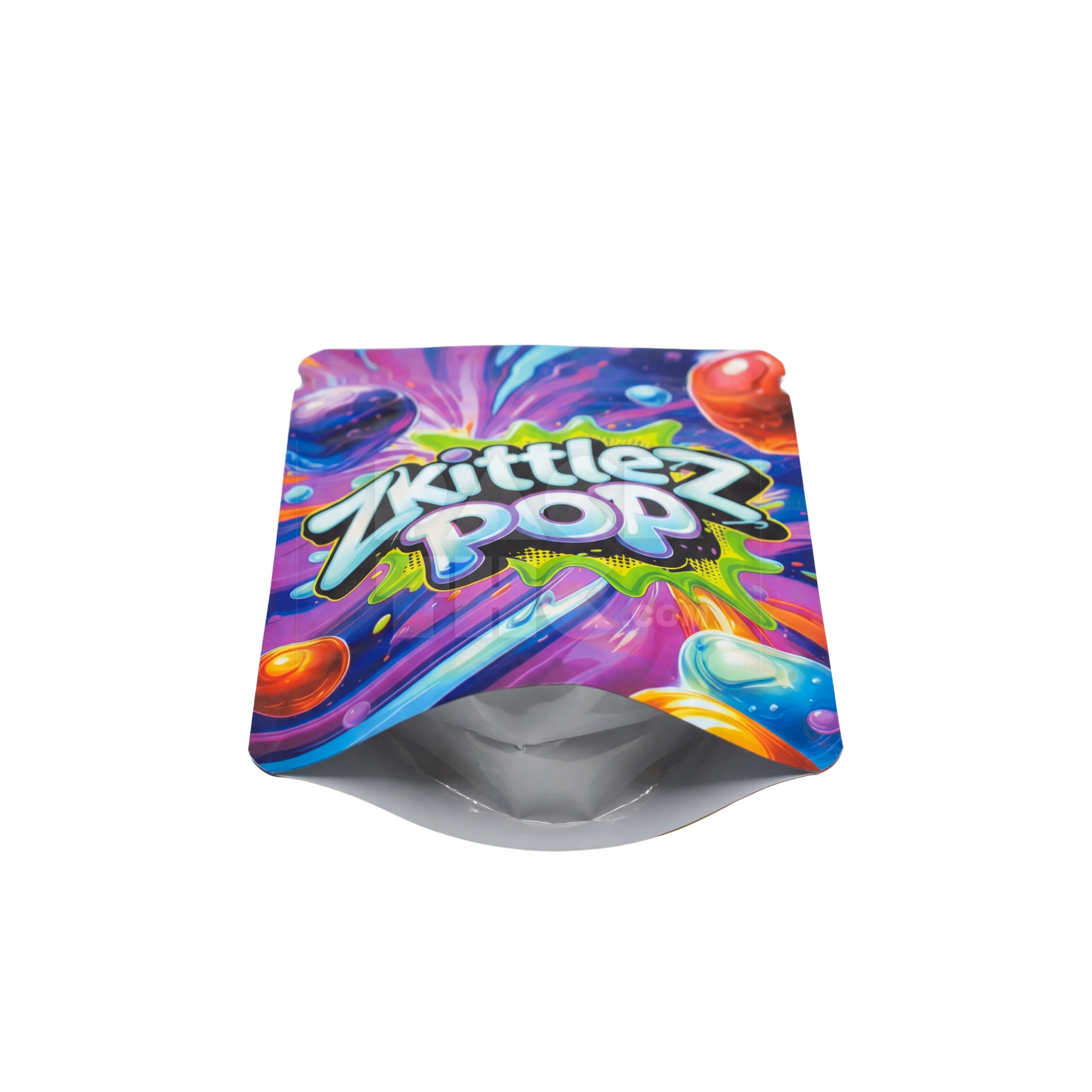 3.5 Grams Z Kittlez Pop Mylar Bags (100 Count / Case)