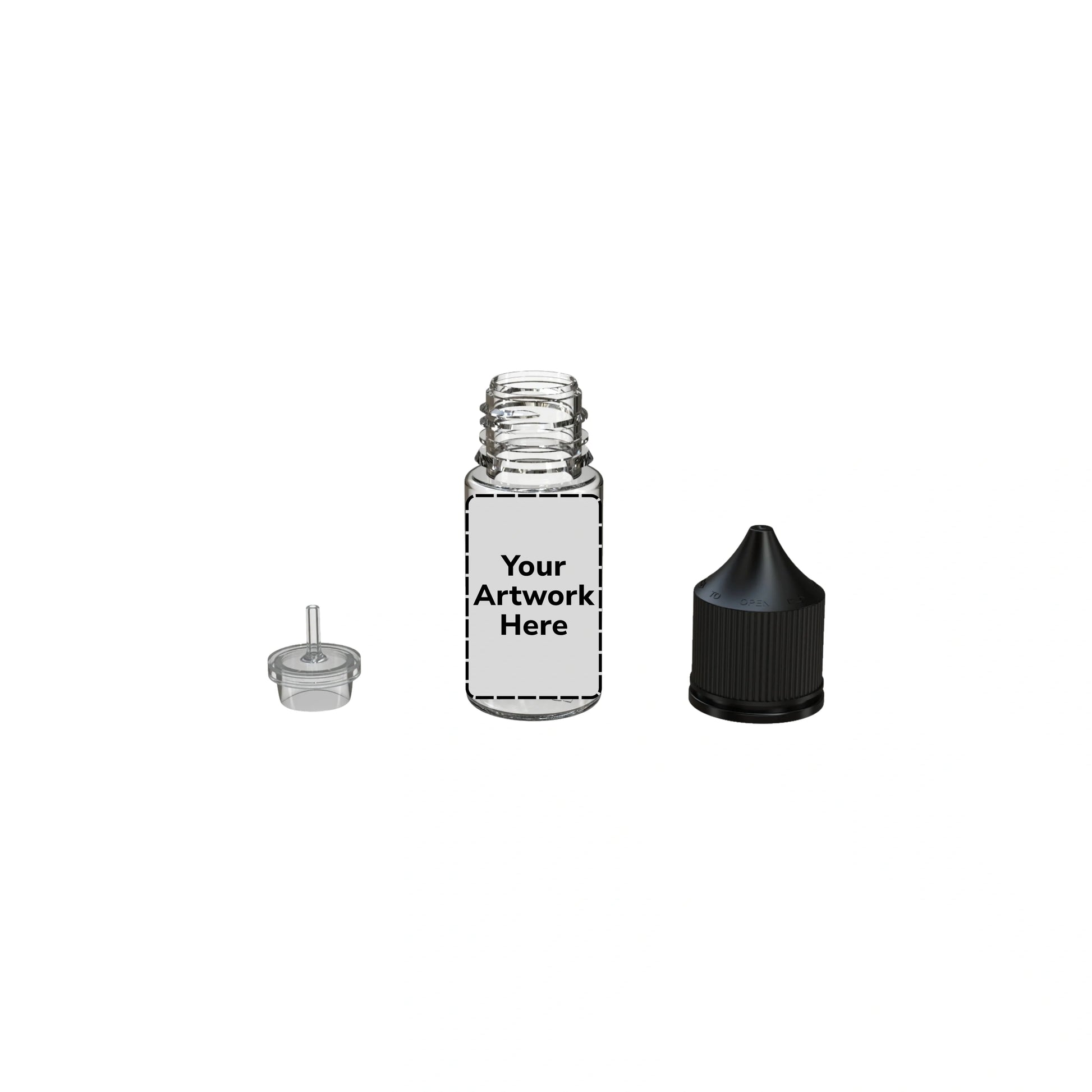 chubby gorilla 30ml ldpe unicorn plastic squeeze bottle pet cr clear with clear cap