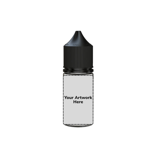 Chubby Gorilla 30ML LDPE Unicorn Plastic Squeeze Bottle PET CR – Clear with Clear Cap