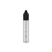 30ml unicorn bottle clear black cap