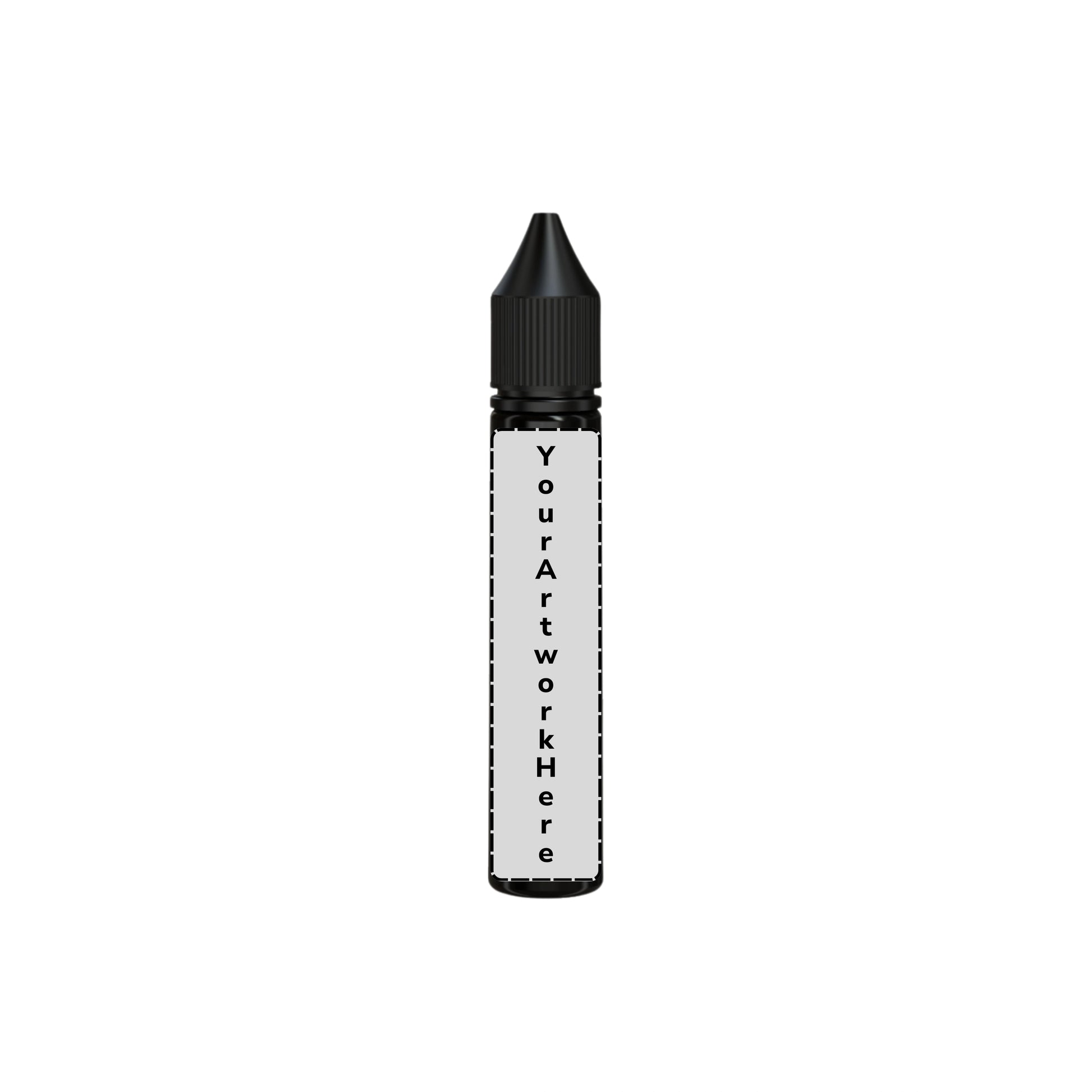 30ml v3 unicorn bottle opaque black