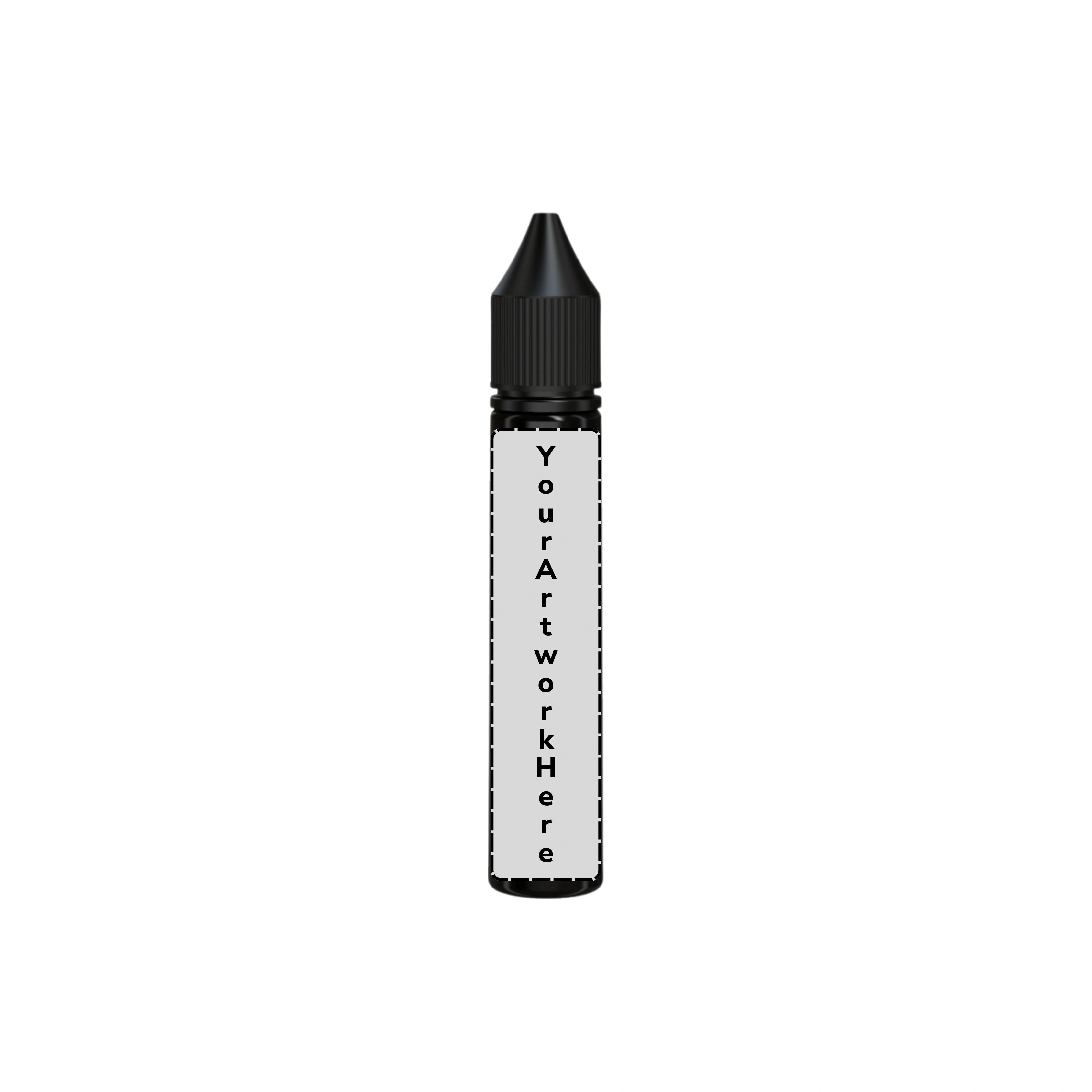 30ml v3 unicorn bottle opaque black