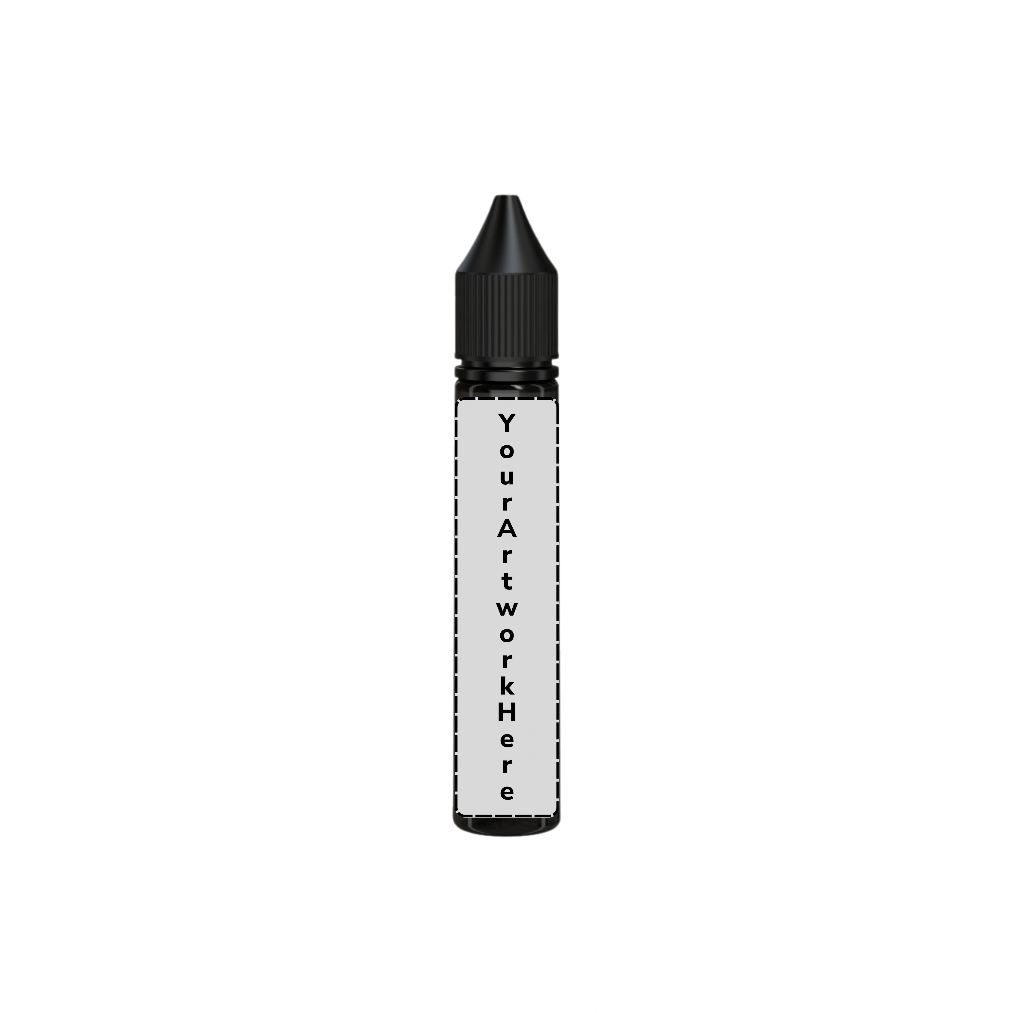 30ml v3 unicorn bottle translucent black