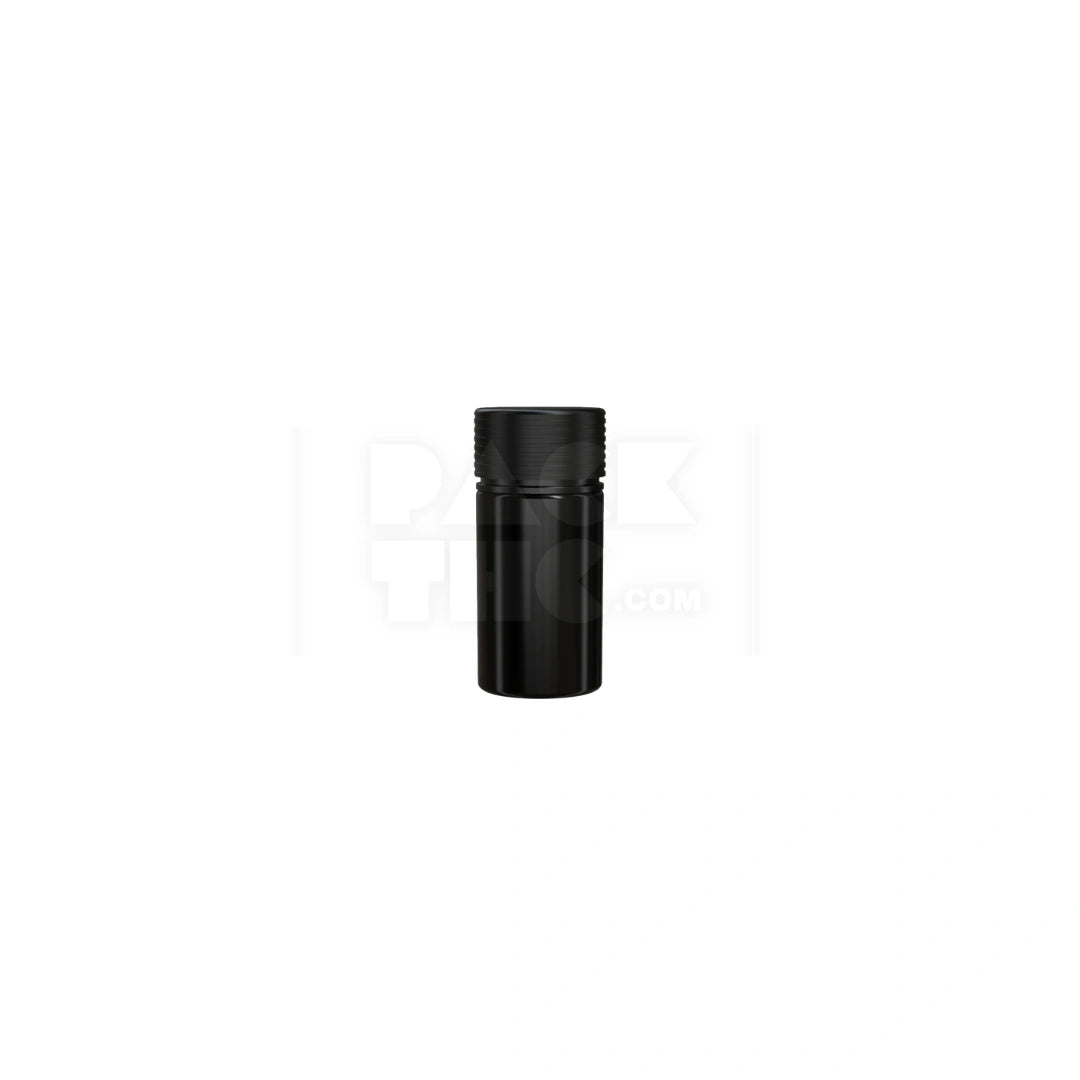 30ml closure black opaque count 30cc mini spiral thick wall