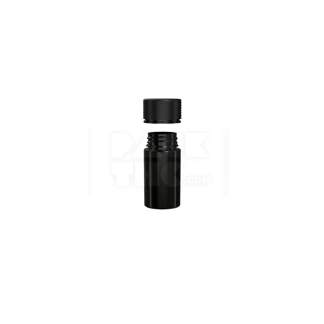 30ml closure black opaque count 30cc mini spiral thick wall