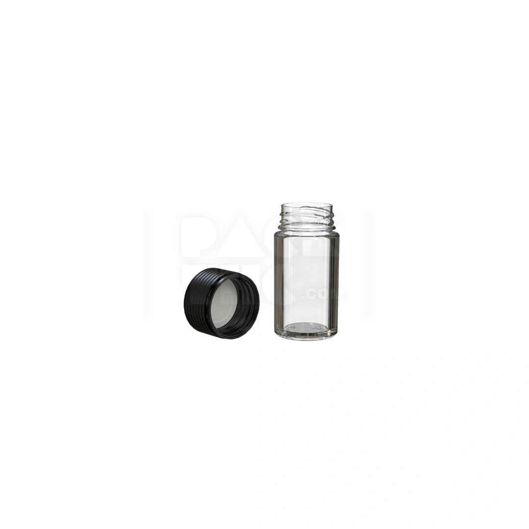 30ml closure clear black natural opaque count 30cc mini