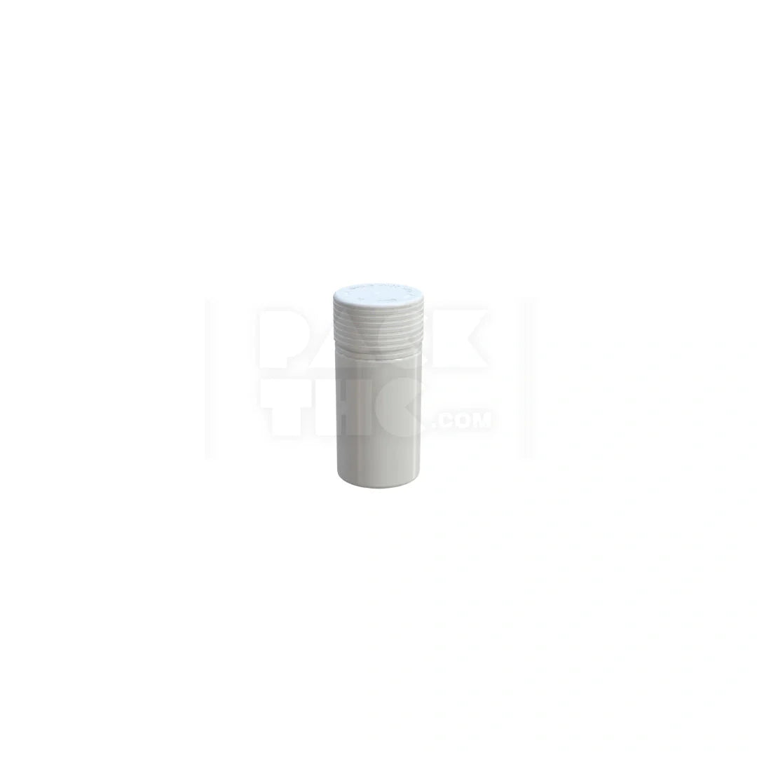 30ml closure white opaque count 30cc mini spiral thick wall