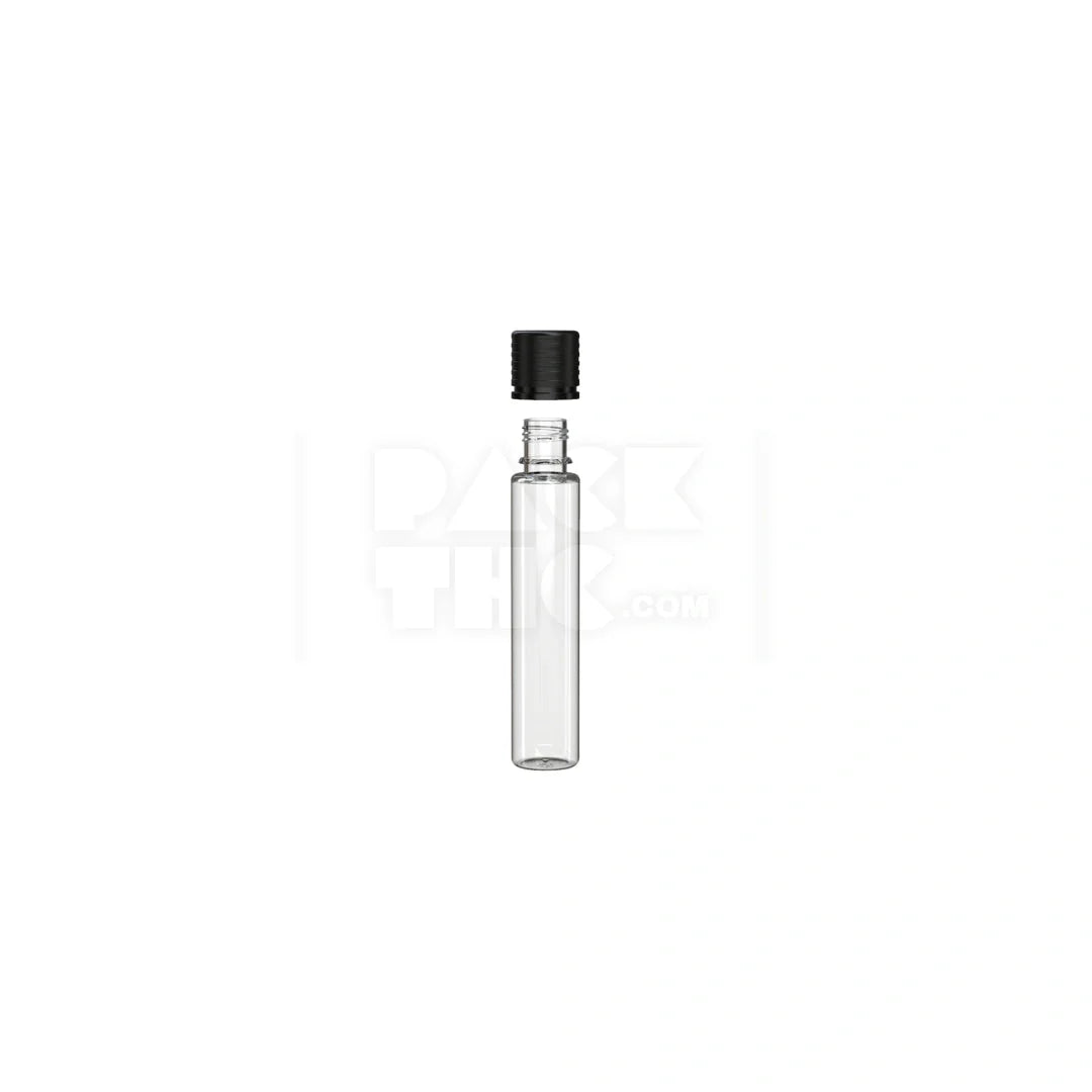 30ml spiral cr bottle clear natural black cap 1000 count