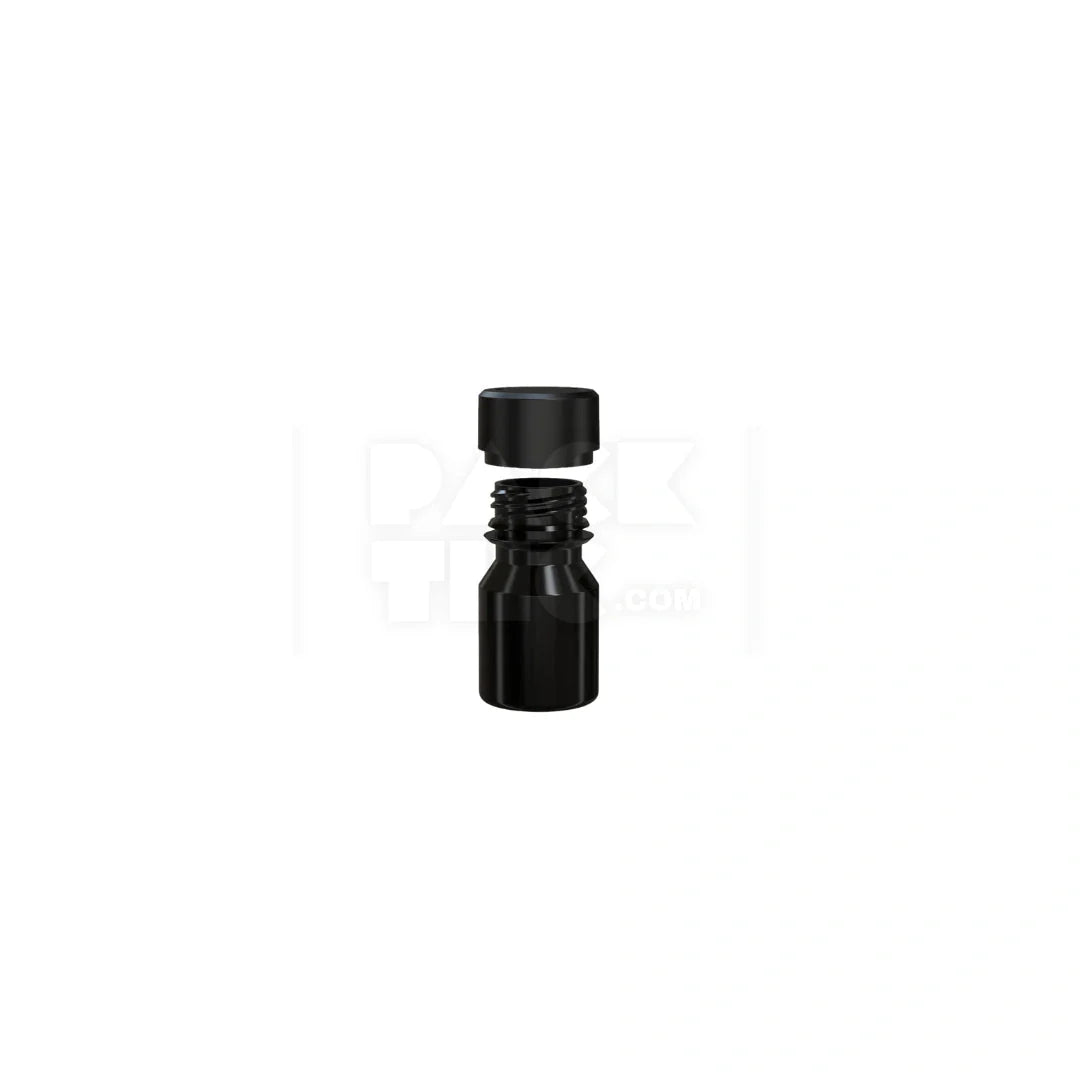 30ml stubby aviator cr shot bottle opaque black 800 count