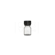 30ml stubby aviator cr shot bottle clear natural black cap 800 count