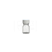 30ml stubby aviator cr shot bottle clear natural white cap 800 count