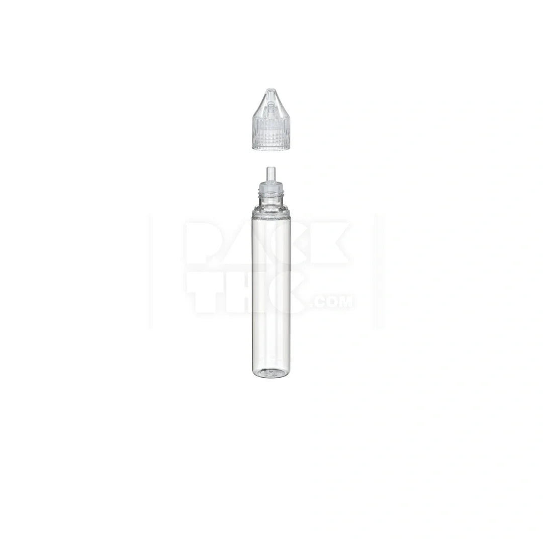 30ml stubby pet reducer unicorn bottle clear natural 1000 count