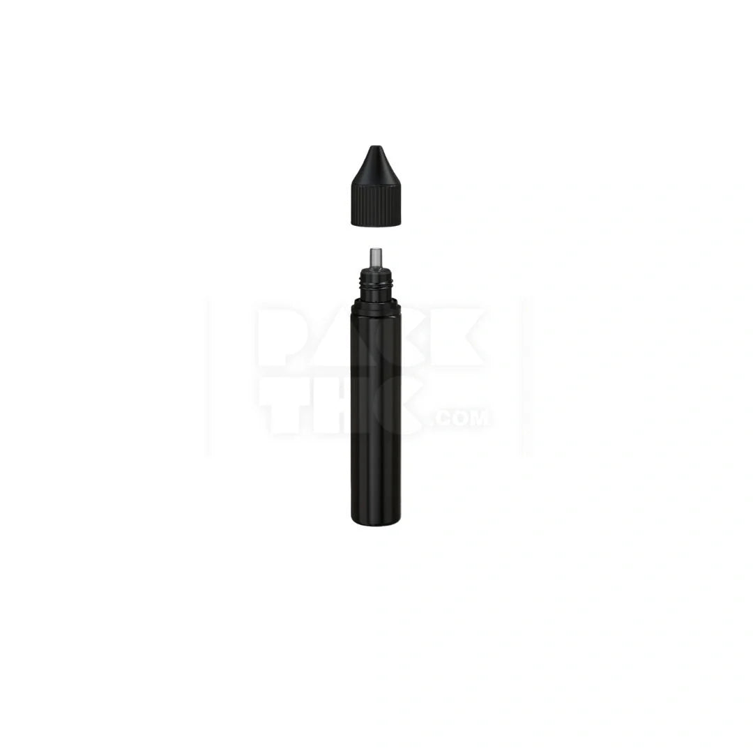 30ml stubby pet reducer unicorn bottle opaque black 1000 count
