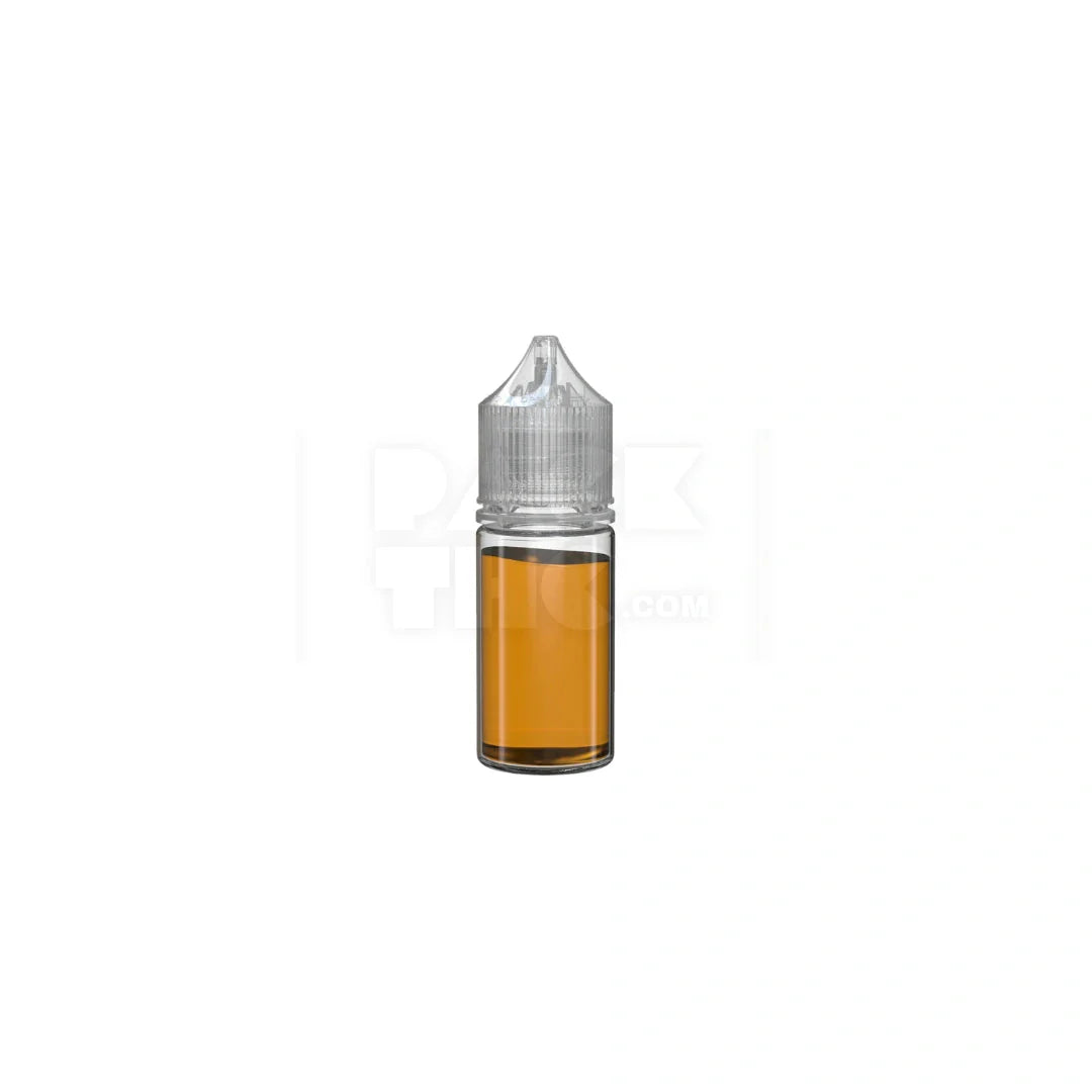 30ml stubby pet unicorn bottle cr clear natural 1000 count