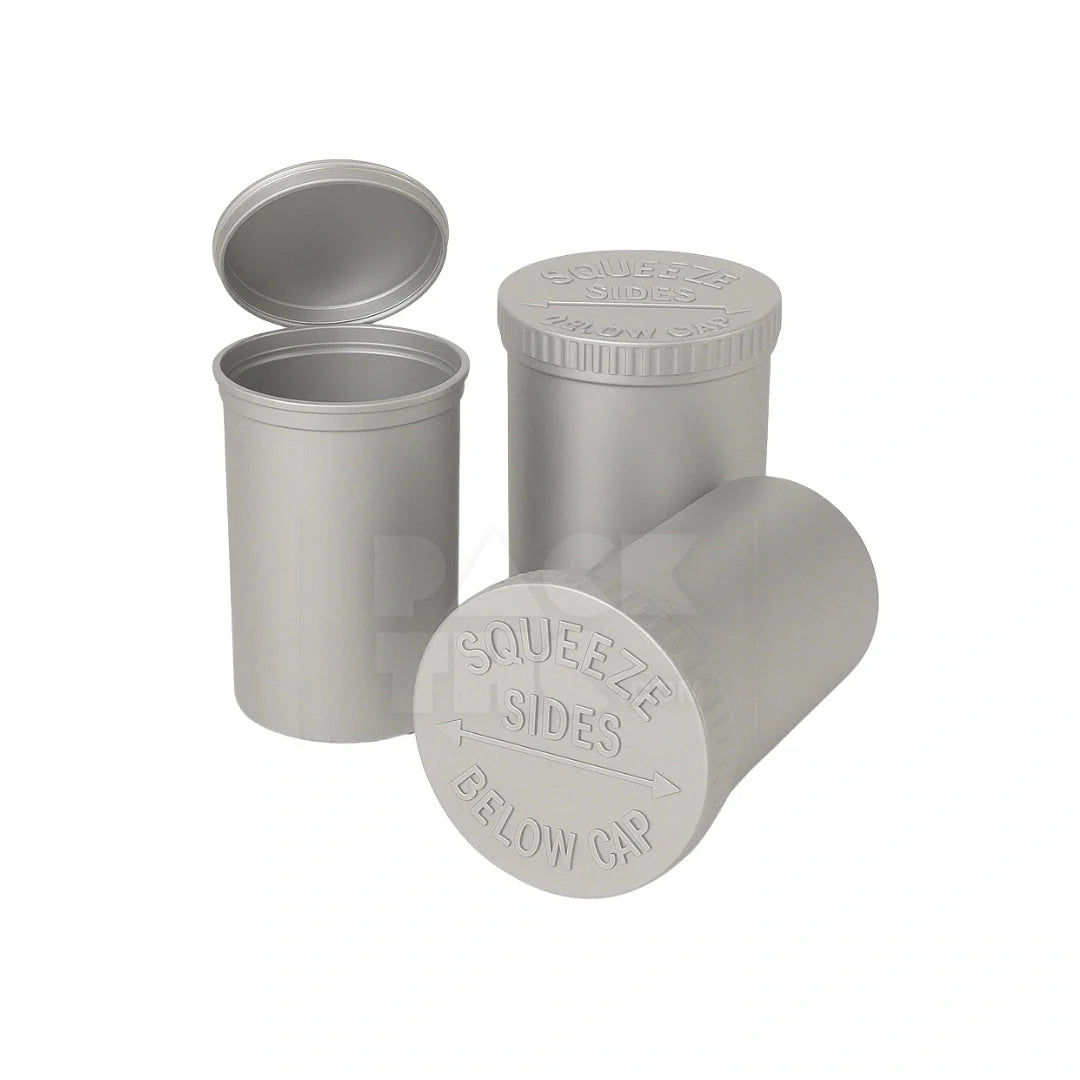 30 dram pop top vial 1 4oz silver