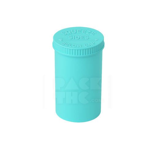 30 DRAM POP TOP VIAL - 1/4OZ - AQUA BLUE - (160 COUNT)