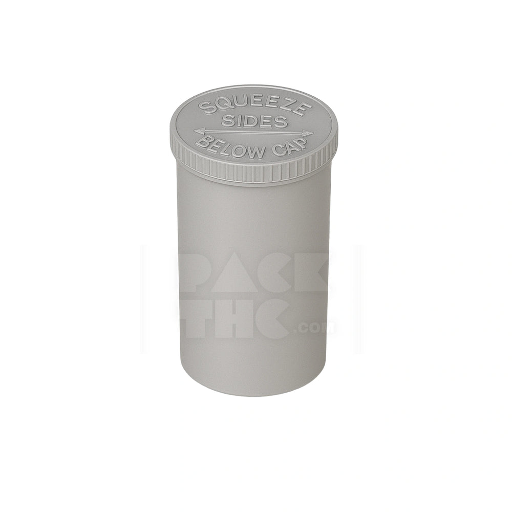 30 DRAM POP TOP VIAL - 1/4OZ - SILVER - (160 COUNT)