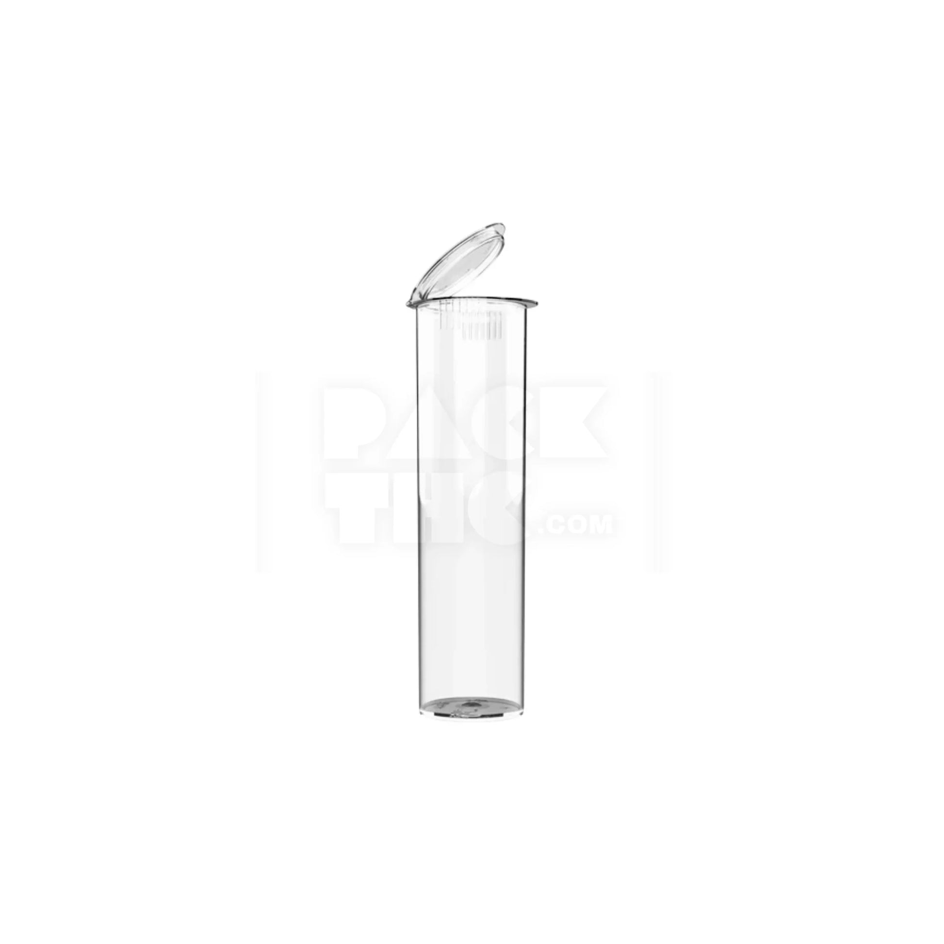 116mm wide mouth pre roll tube clear