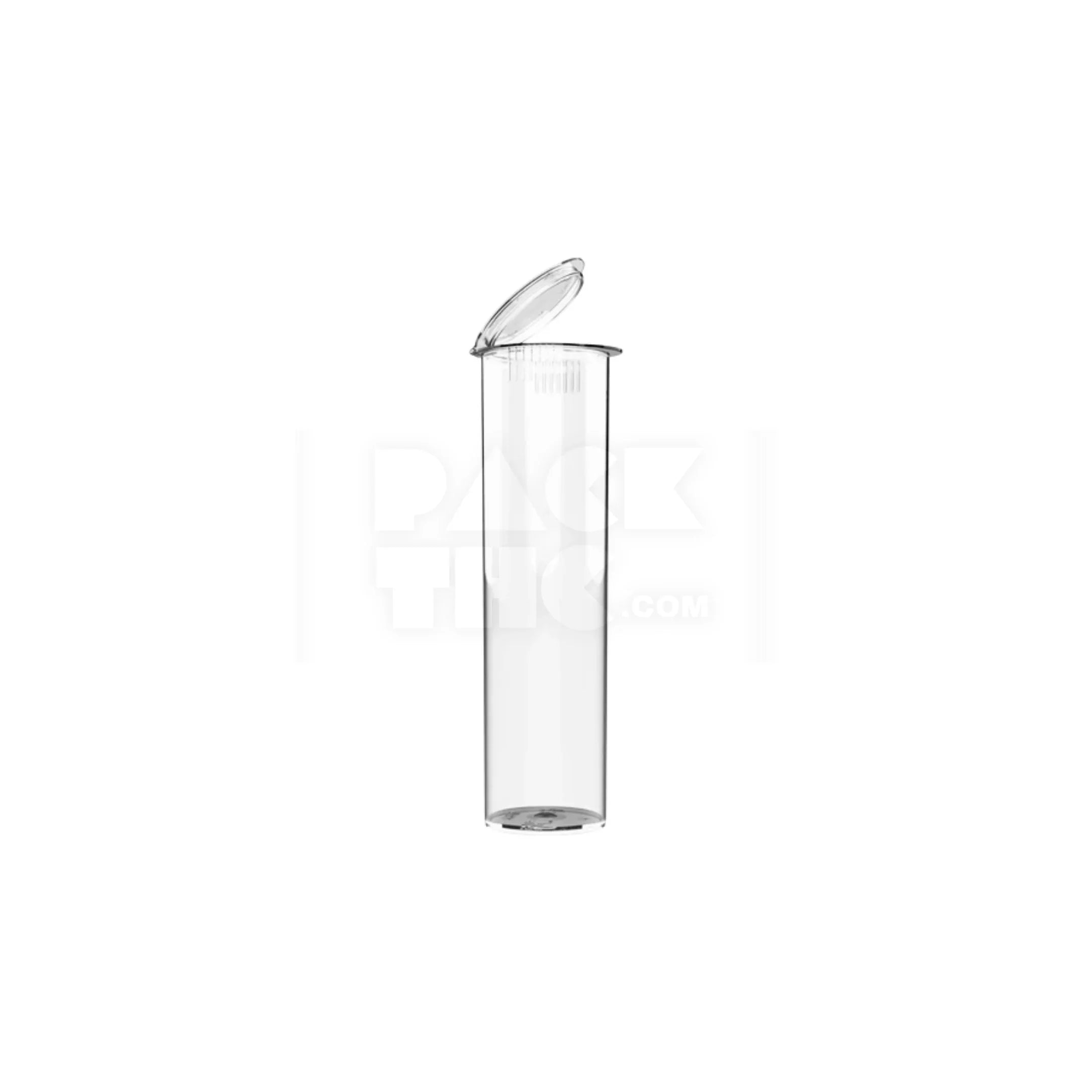 116mm wide mouth pre roll tube clear