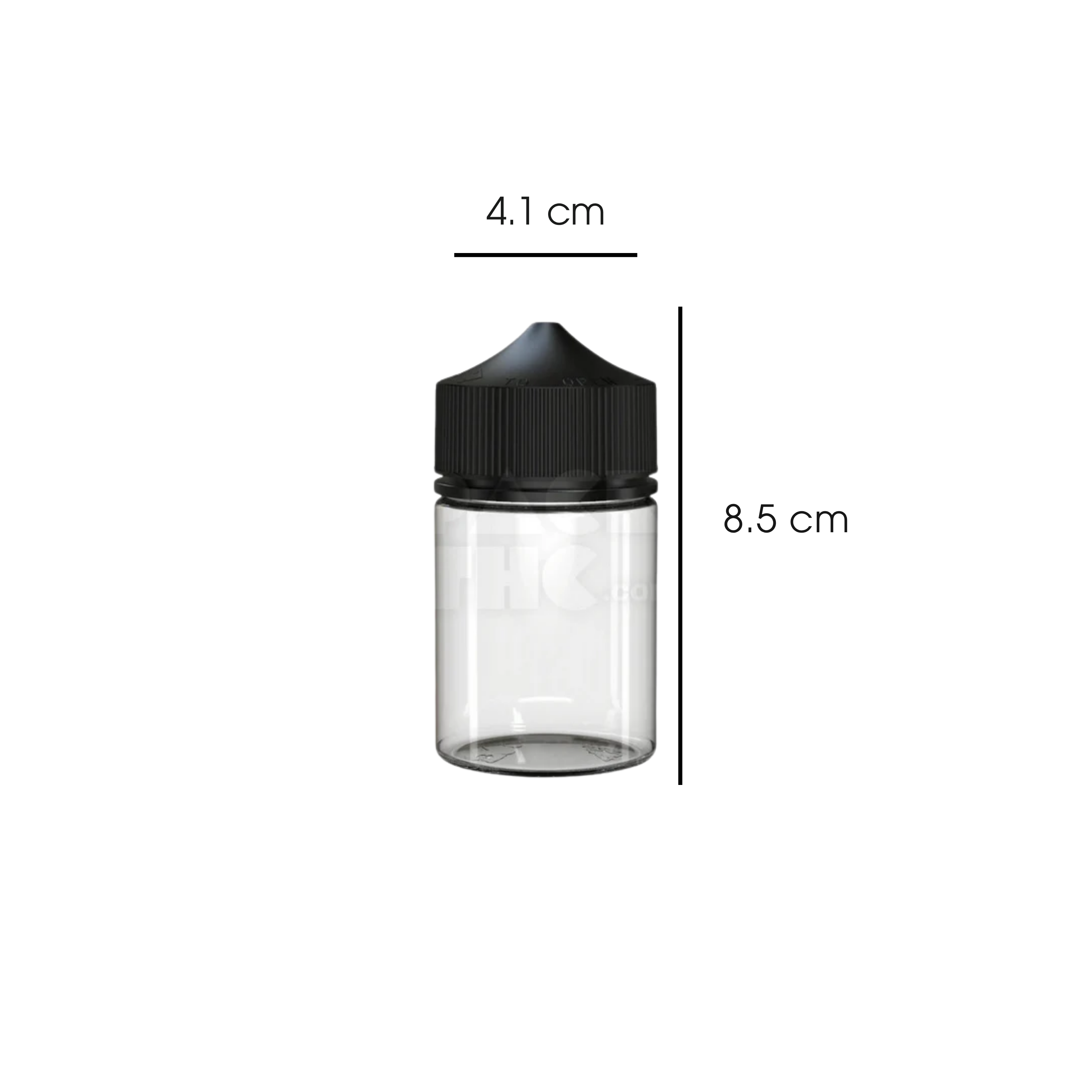 60ml Stubby PET Unicorn Bottle - (500 Count)