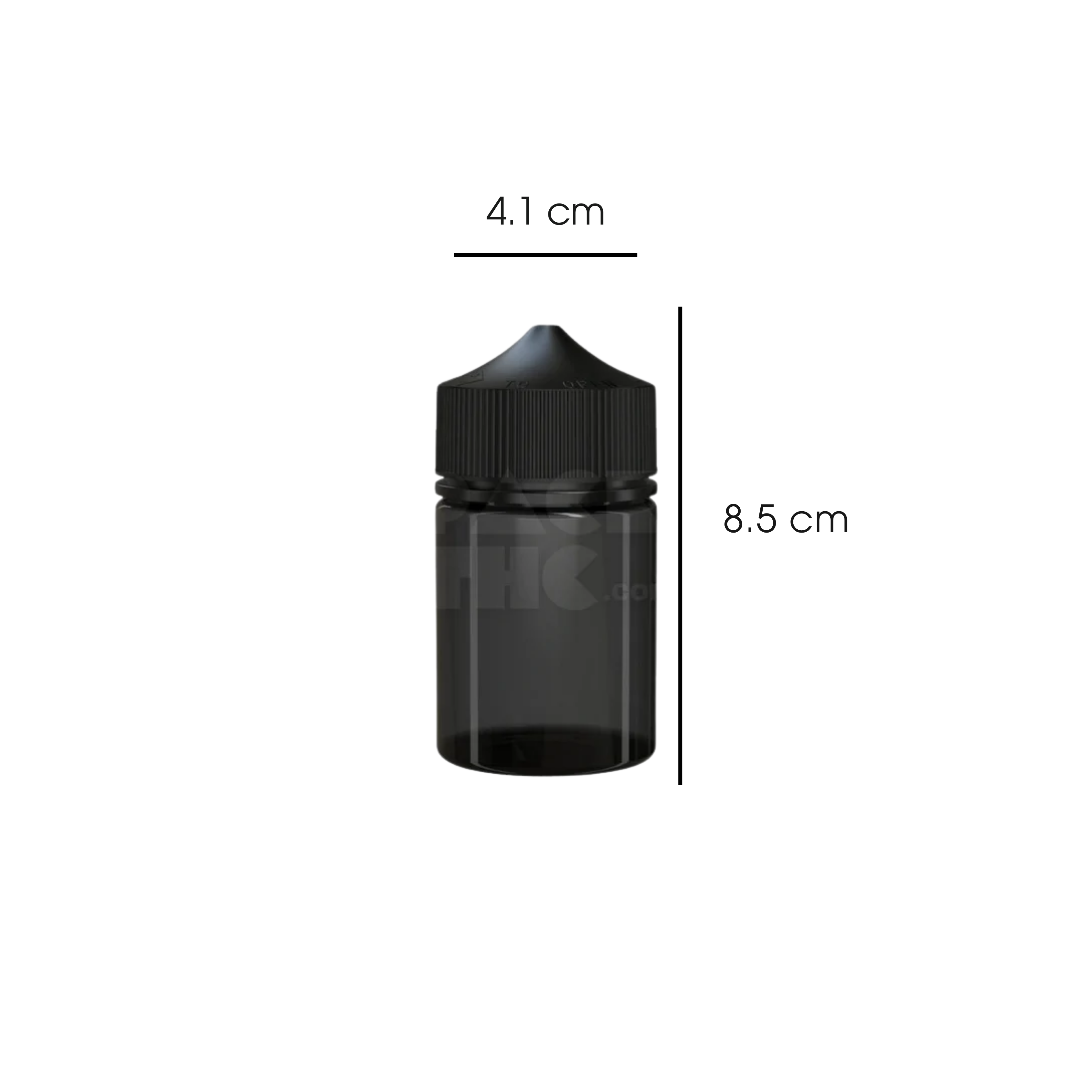 60ml Stubby PET Unicorn Bottle - (500 Count)