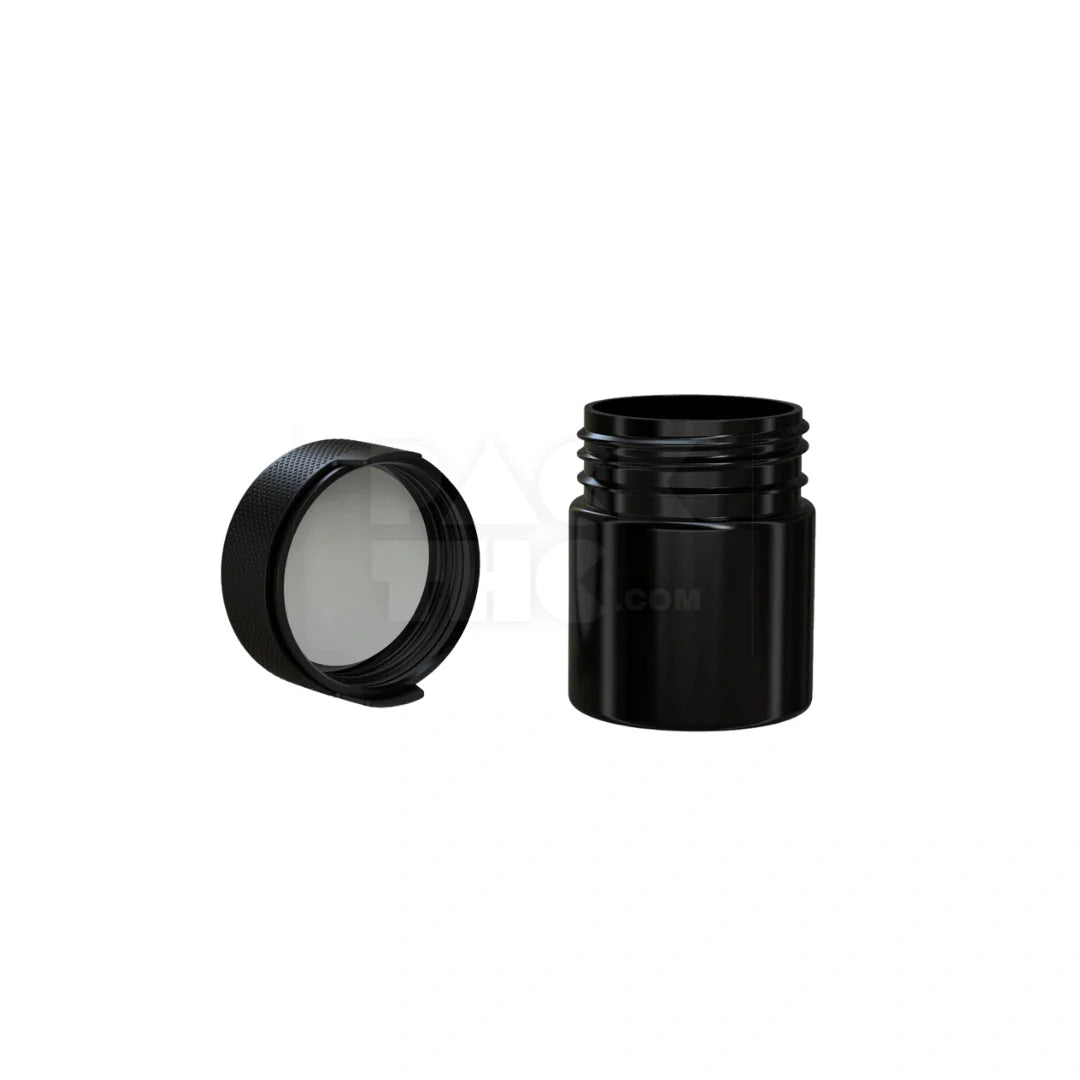 3oz 90cc aviator cr container opaque black 400 count