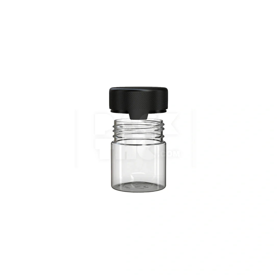 3oz 90cc aviator cr container clear natural black cap 400 count