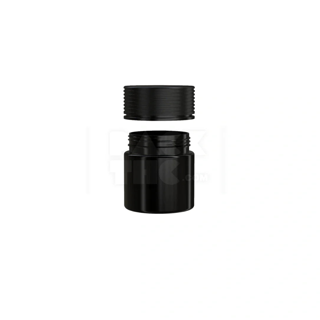 3oz 90cc spiral cr container opaque black 400 count