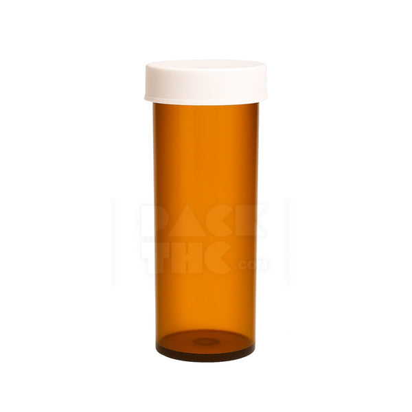 40 DRAM PUSH & TURN CR BOTTLES - AMBER