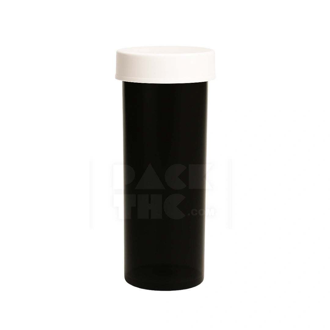 40 dram push turn cr bottles black