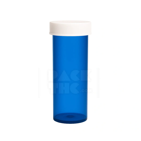40 DRAM PUSH & TURN CR BOTTLES - BLUE