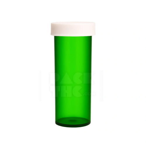40 dram push turn cr bottles green