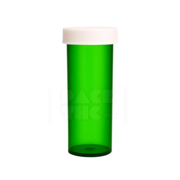 40 DRAM PUSH & TURN CR BOTTLES - GREEN