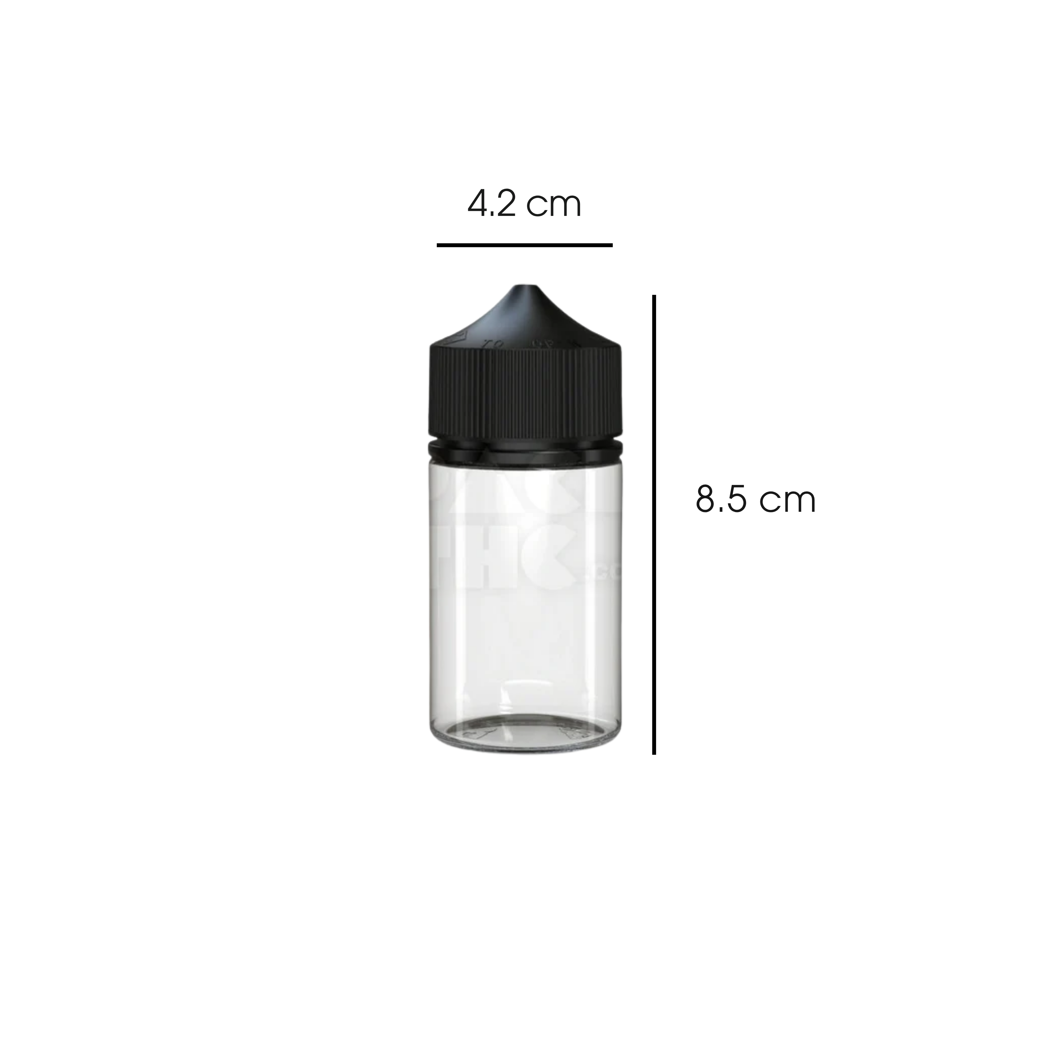 75ml Stubby PET Unicorn Bottle - (500 Count)