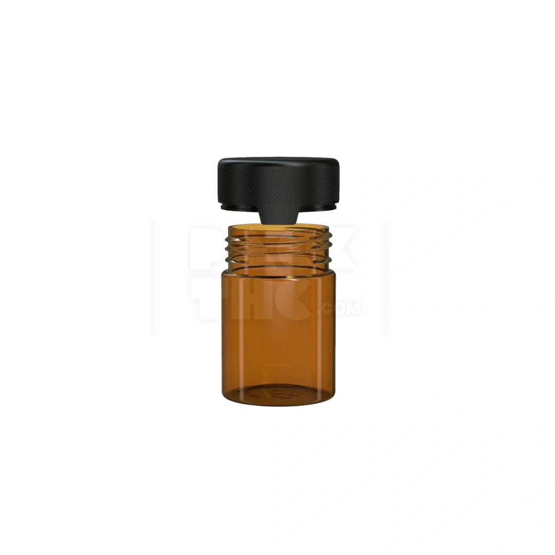 4oz 120cc aviator cr container translucent amber 400 count
