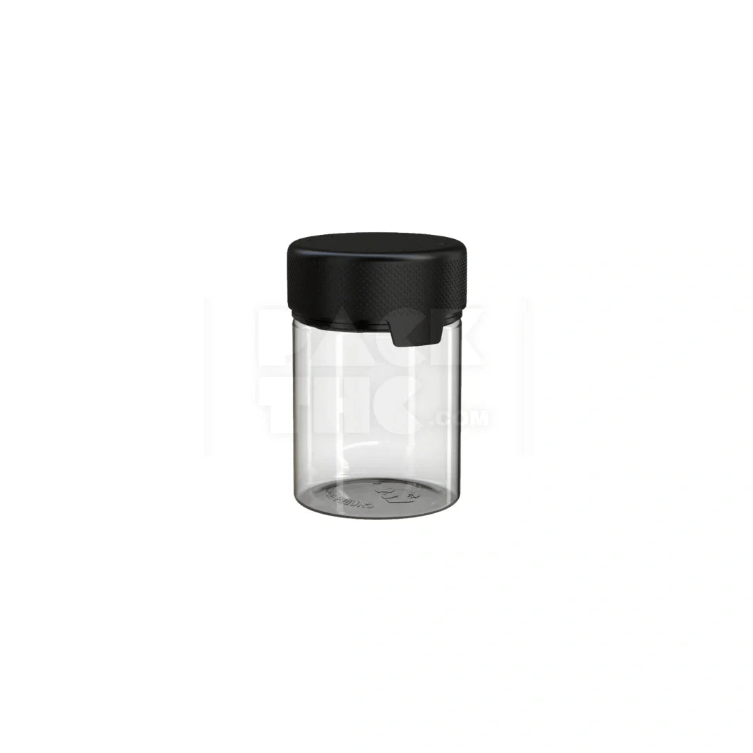 4oz 120cc aviator cr container clear natural black cap 400 count