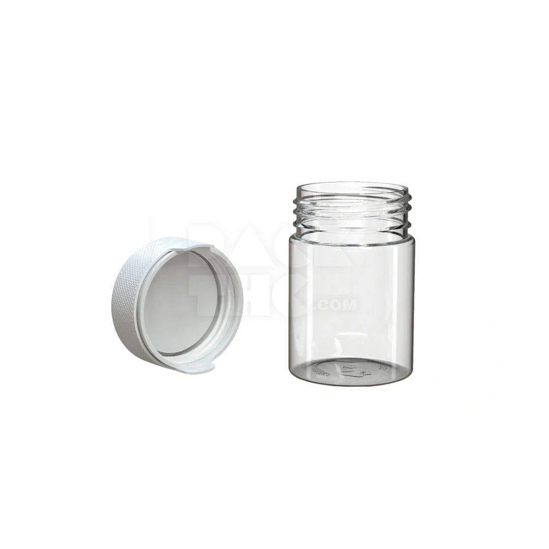 4oz 120cc aviator cr container clear natural white cap 400 count