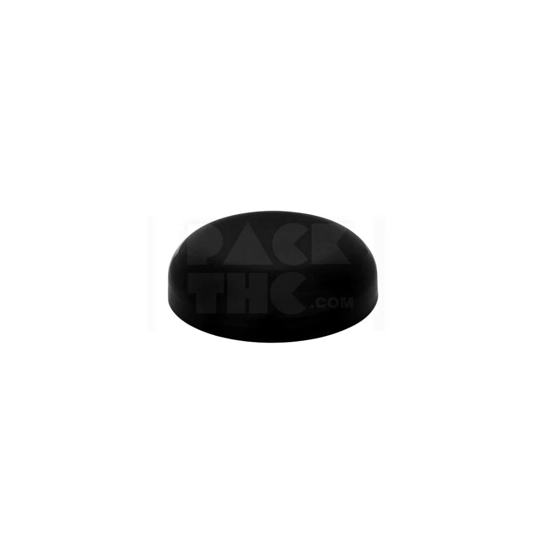 4oz dome jars black with black cap
