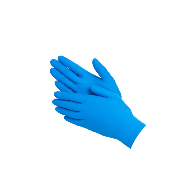 4 Mil Nitrile Gloves Blue - Small - 100 Count
