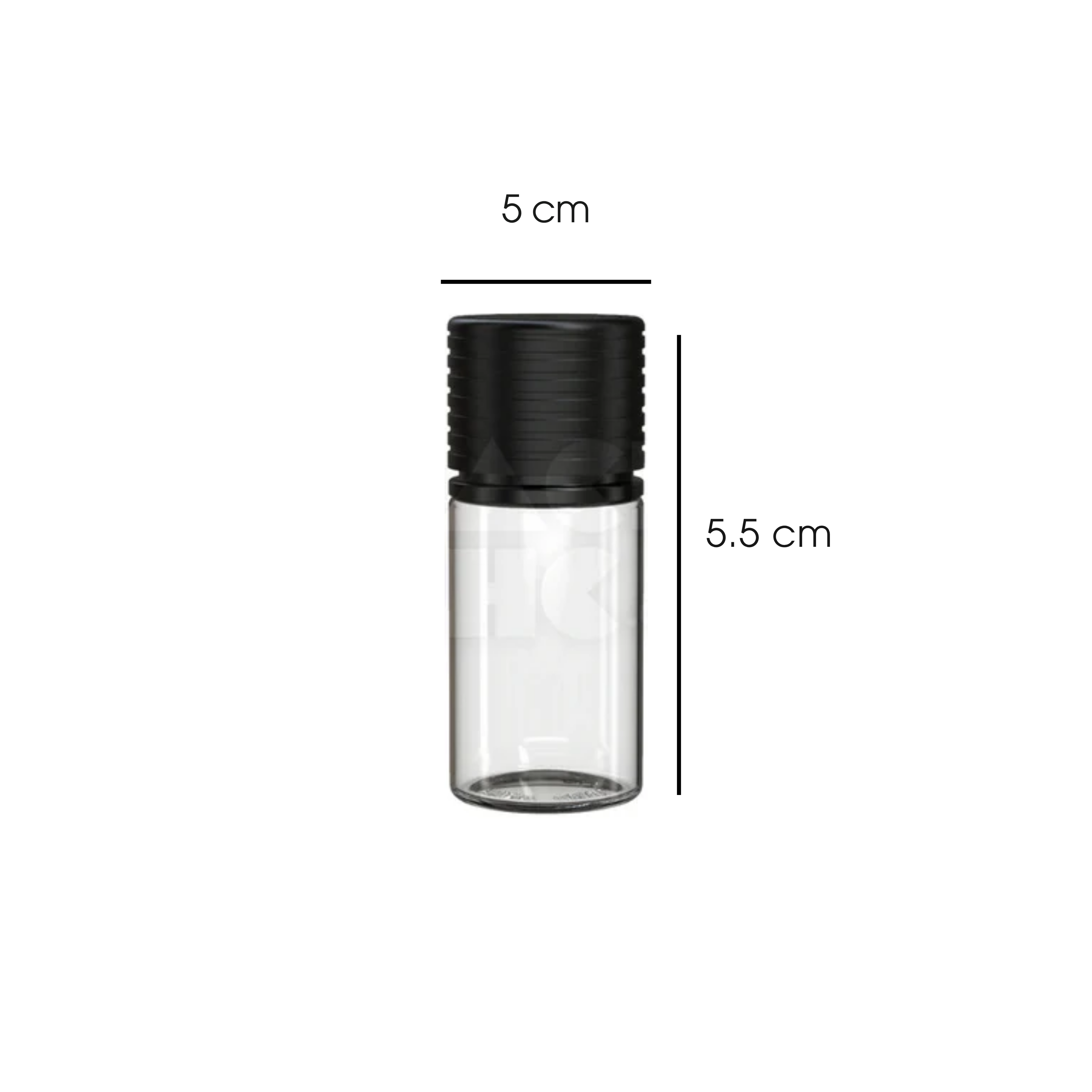 30ML STUBBY SPIRAL CR BOTTLE - (1000 count)