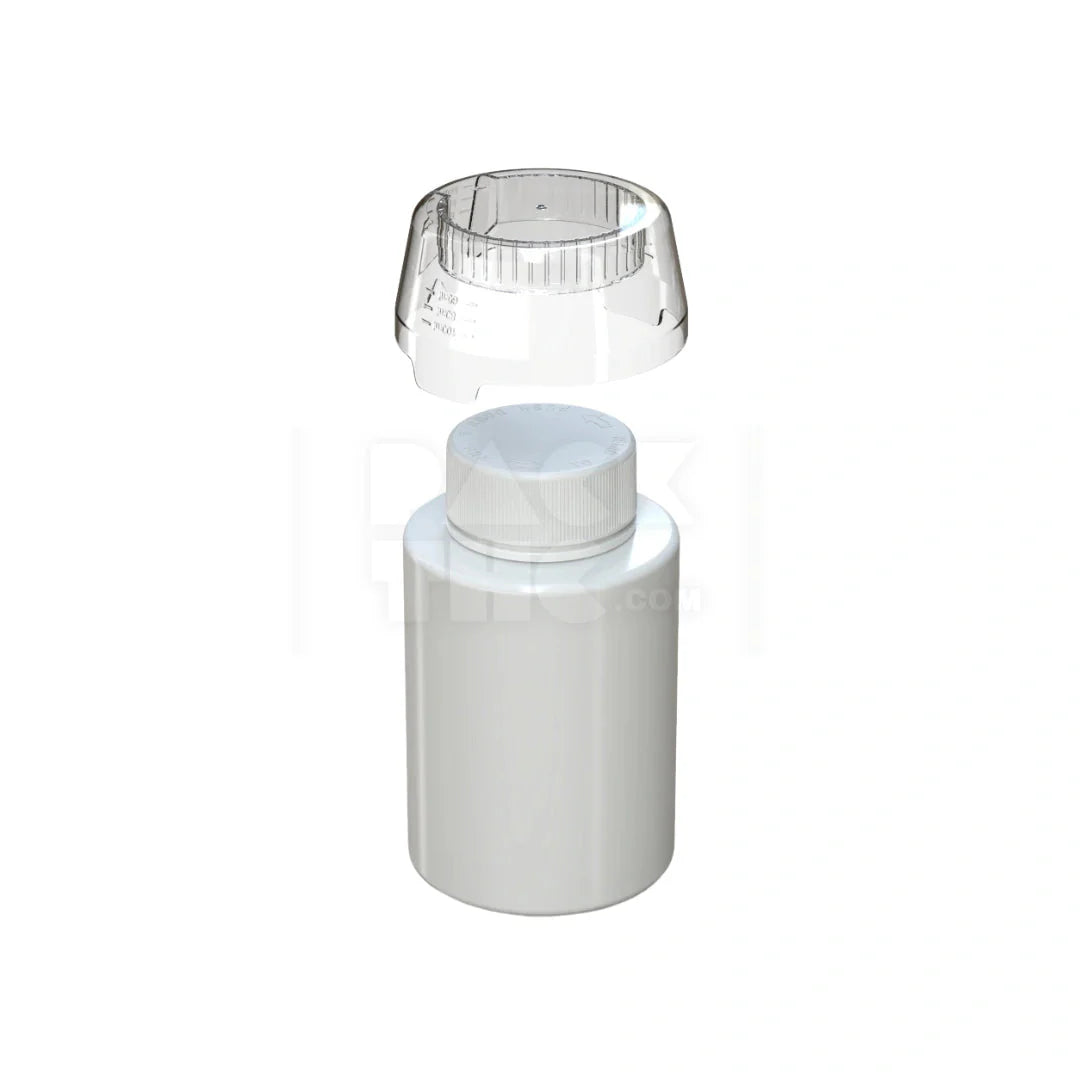 500ml aviator cr base bottle opaque white with dosing cup 60 count