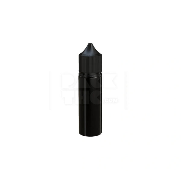 50ml PET Reducer Unicorn Bottle Black - (500 count)
