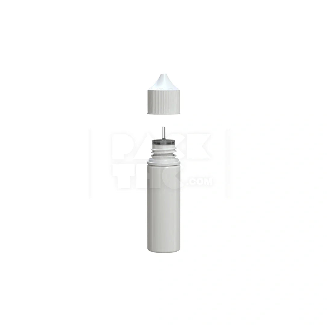 50ml v3 pet unicorn bottle cr opaque white 500 count