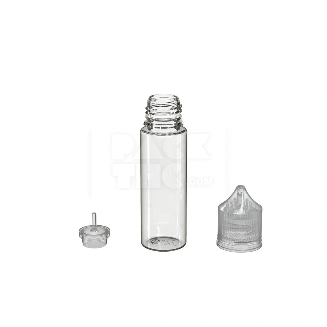 50ml v3 pet unicorn bottle cr clear natural 500 count