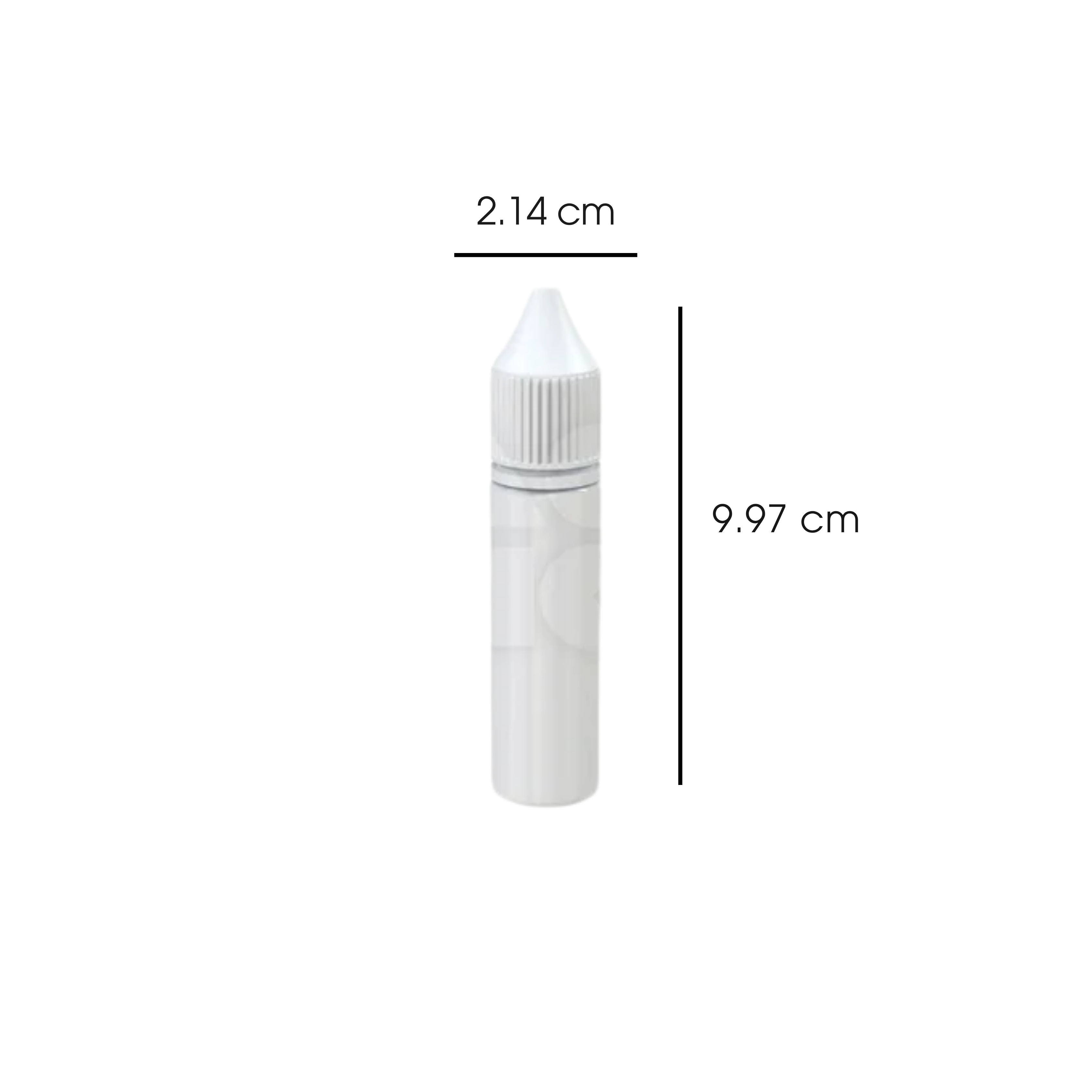 20ml PET Reducer Unicorn Bottle White - (1000 count)