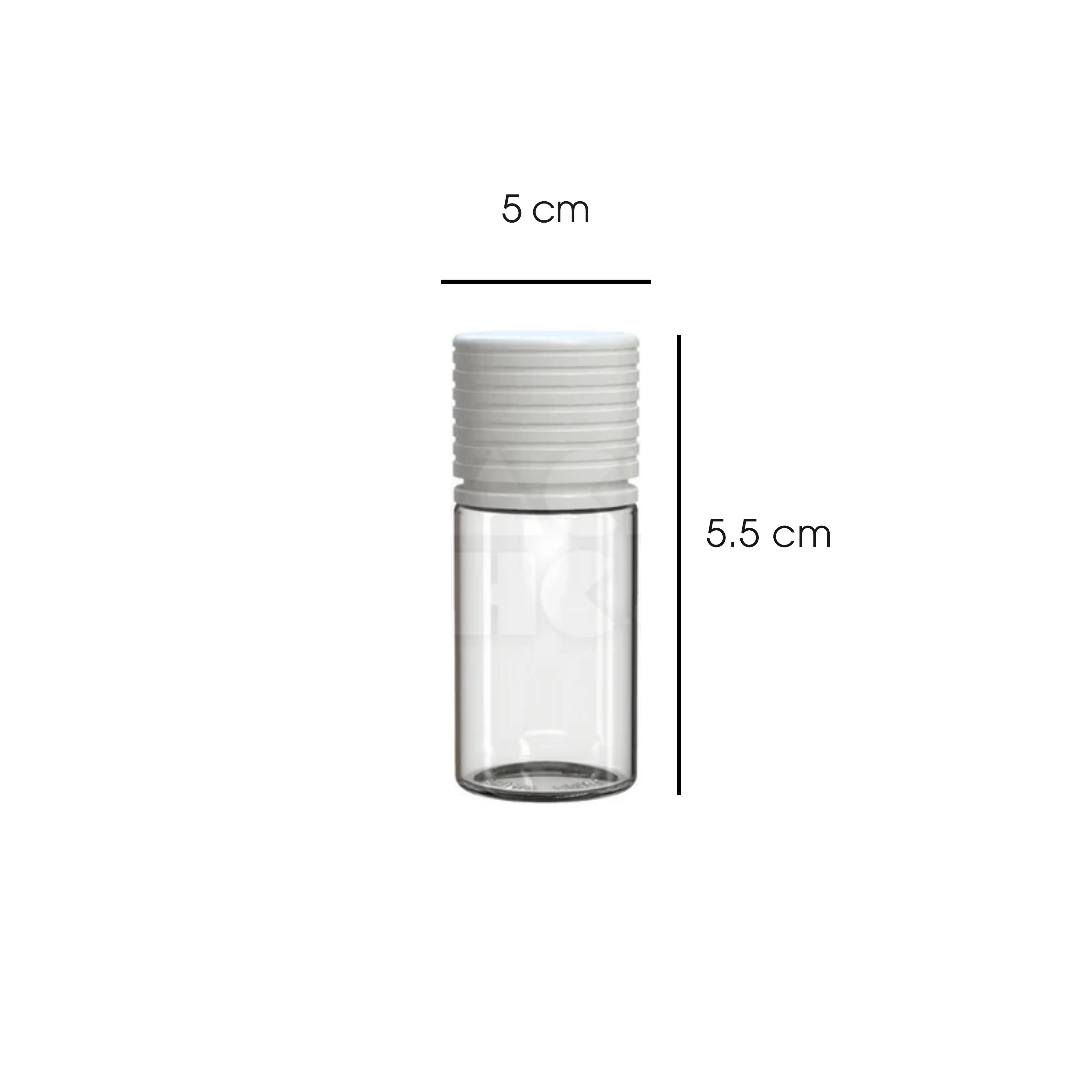 30ML STUBBY SPIRAL CR BOTTLE - (1000 count)