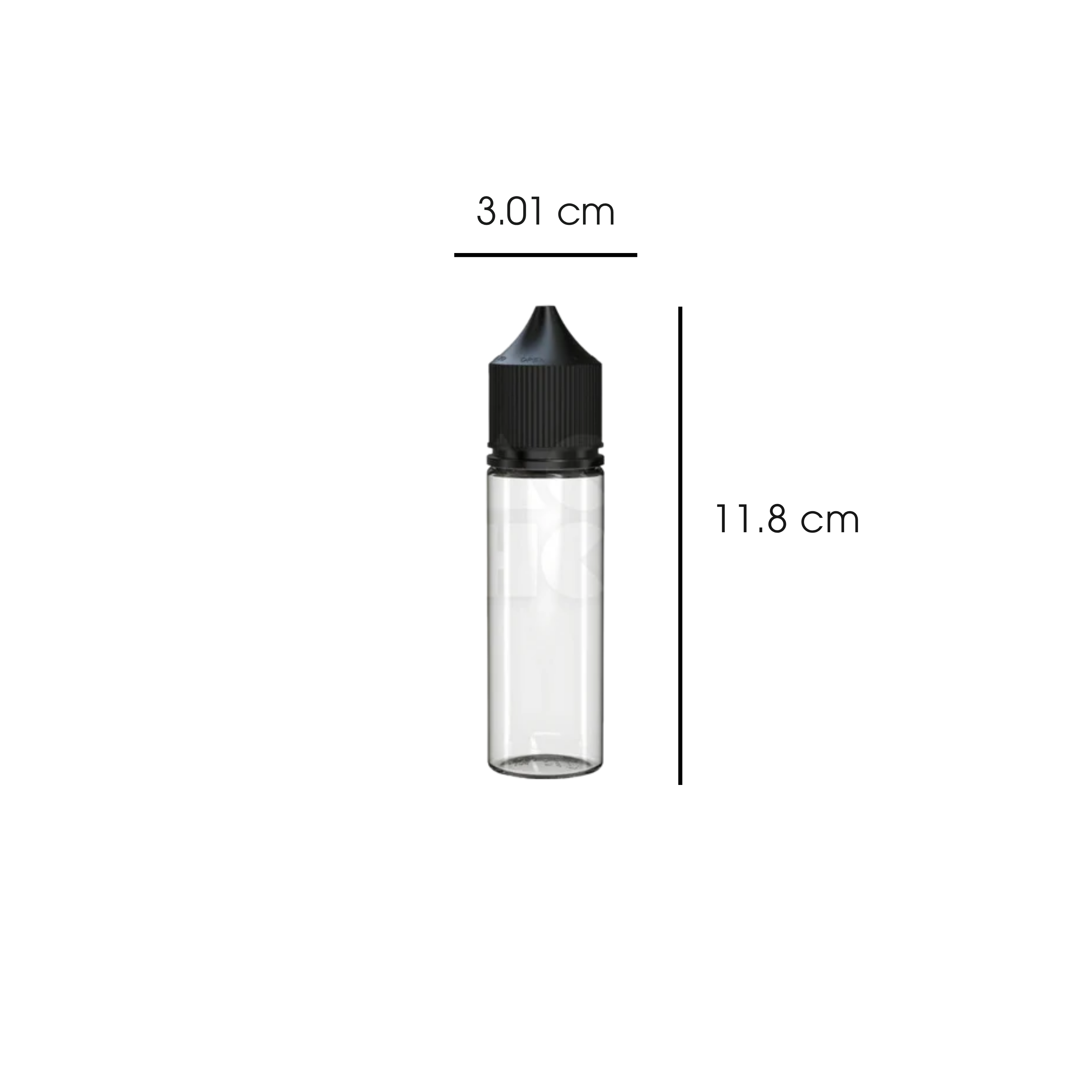 50ML V3 PET UNICORN BOTTLE - (500 count)