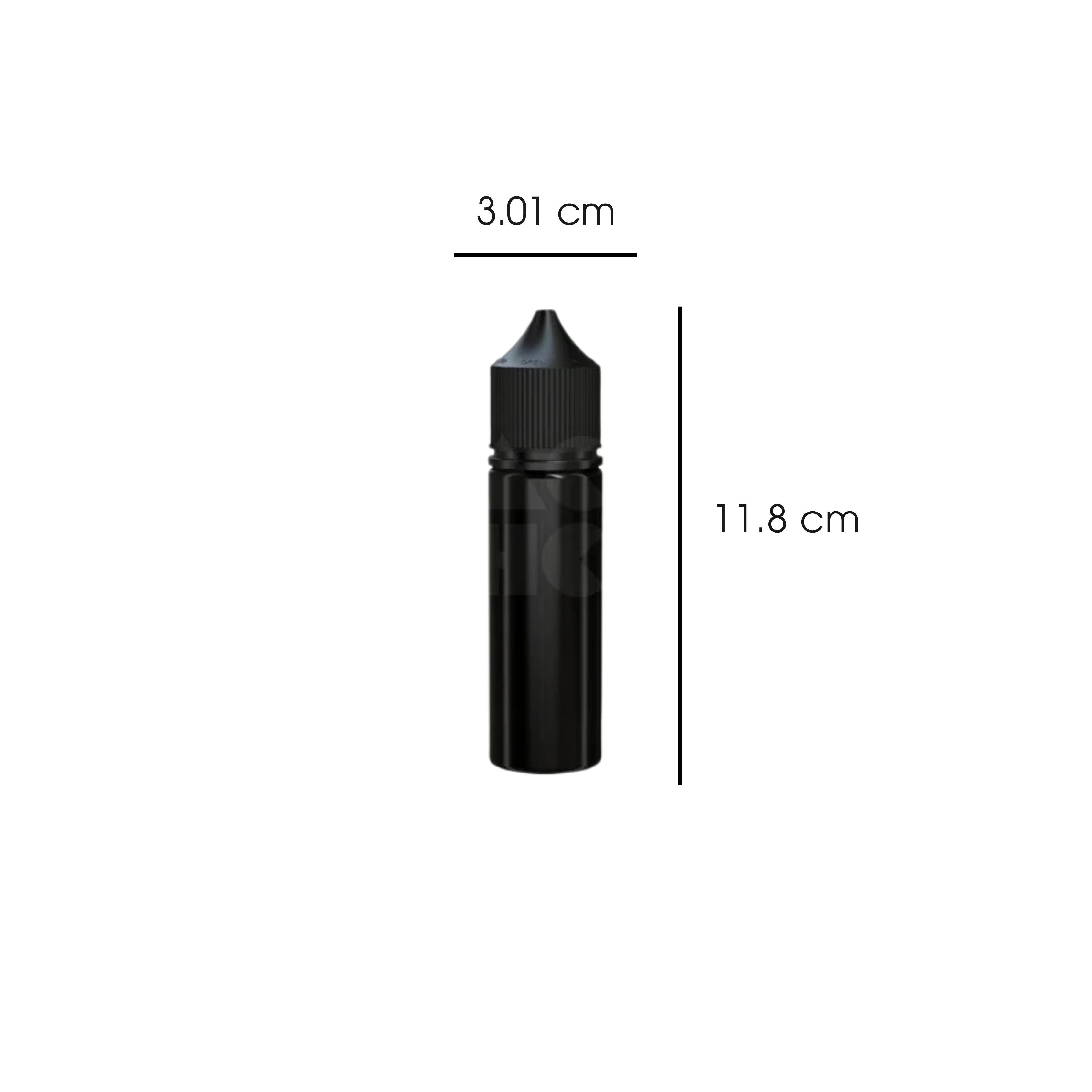 50ML V3 PET UNICORN BOTTLE - (500 count)